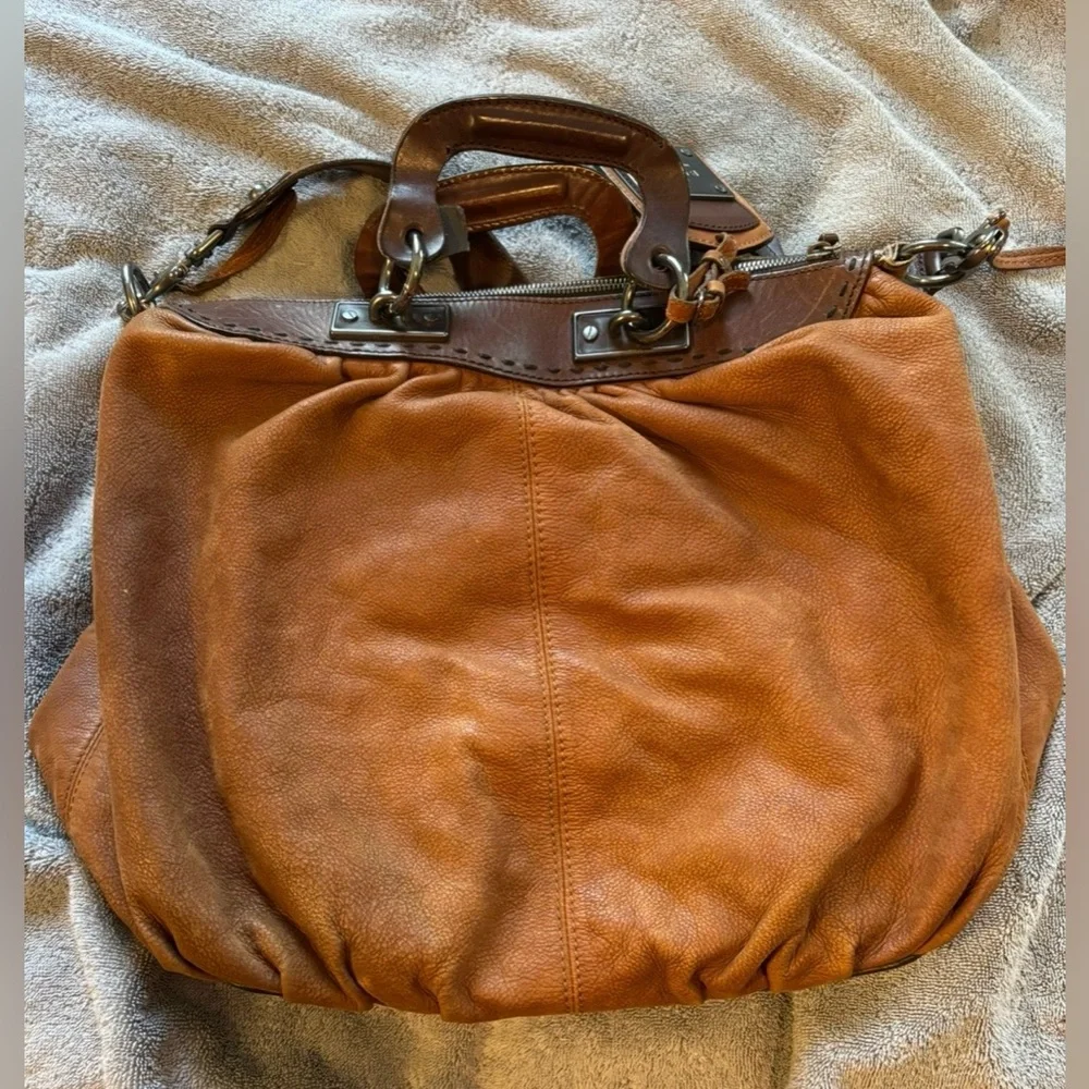 BIASIA Italian Leather Hobo Bag